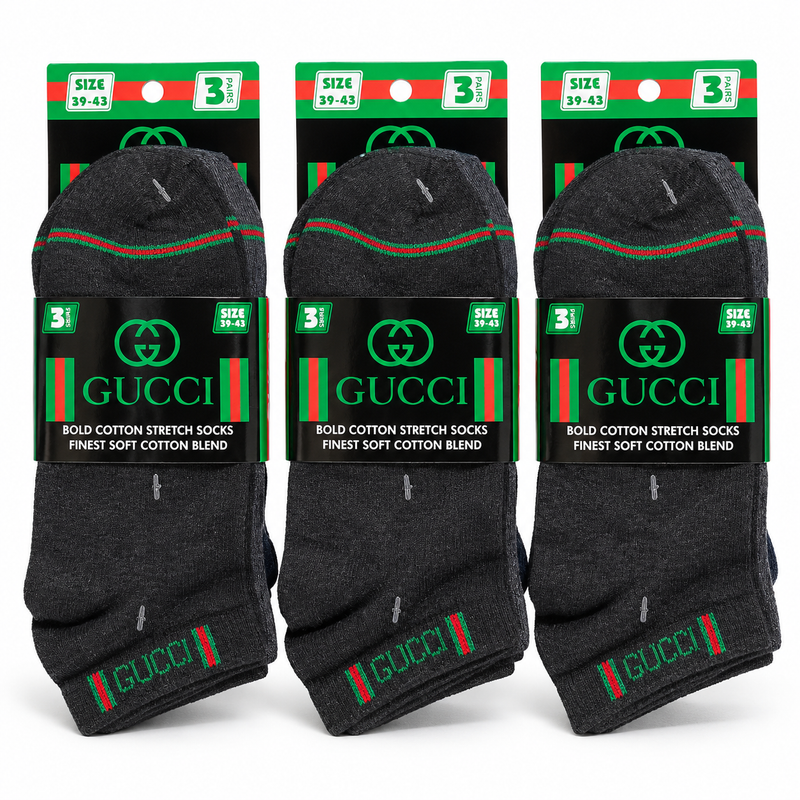 Gucci adults Socks – Pack of 3